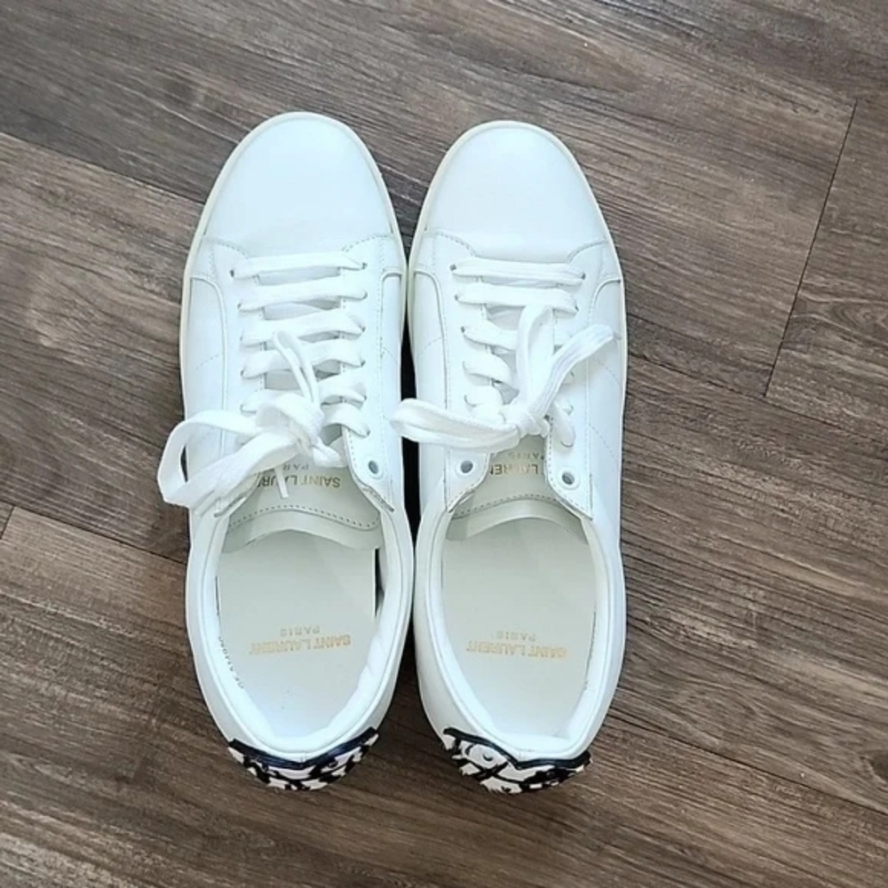 Saint Laurent White Sneakers